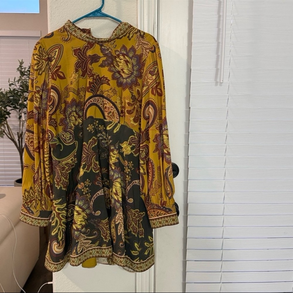 NWT Antonio Melani
Ellery Paisley Mock Neck Long Sleeve Dress - Picture 4 of 8